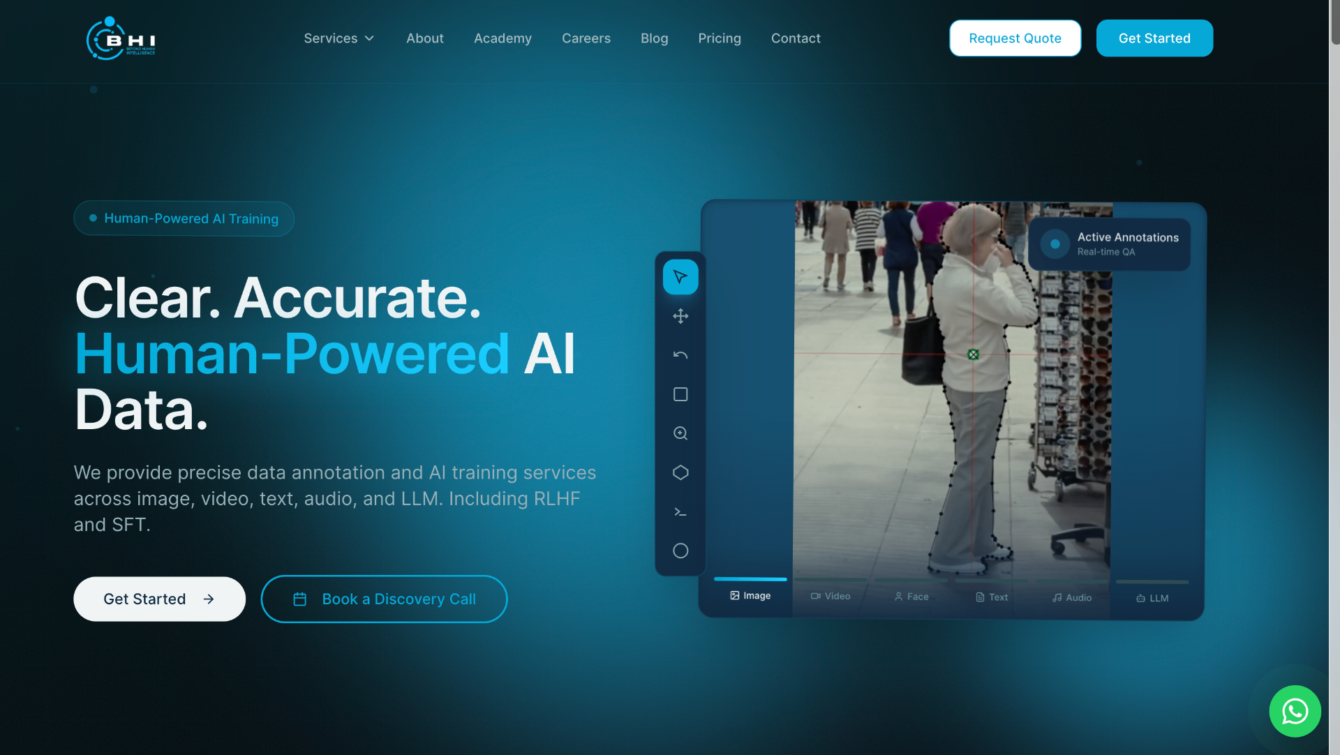 Beyond Human Intelligence AI Training Platform